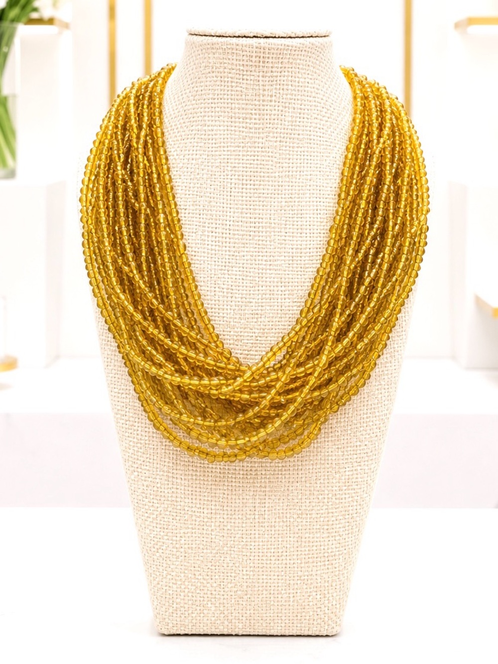 Large beaded Necklace